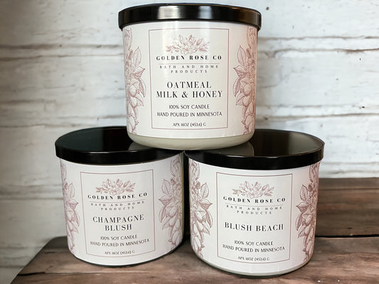 3 Wick Candle PREORDER